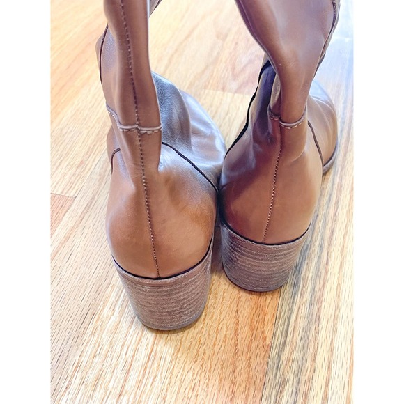 Madewell The Carlotta Brown Tall Leather Boot Size 6.5 - Picture 6 of 6